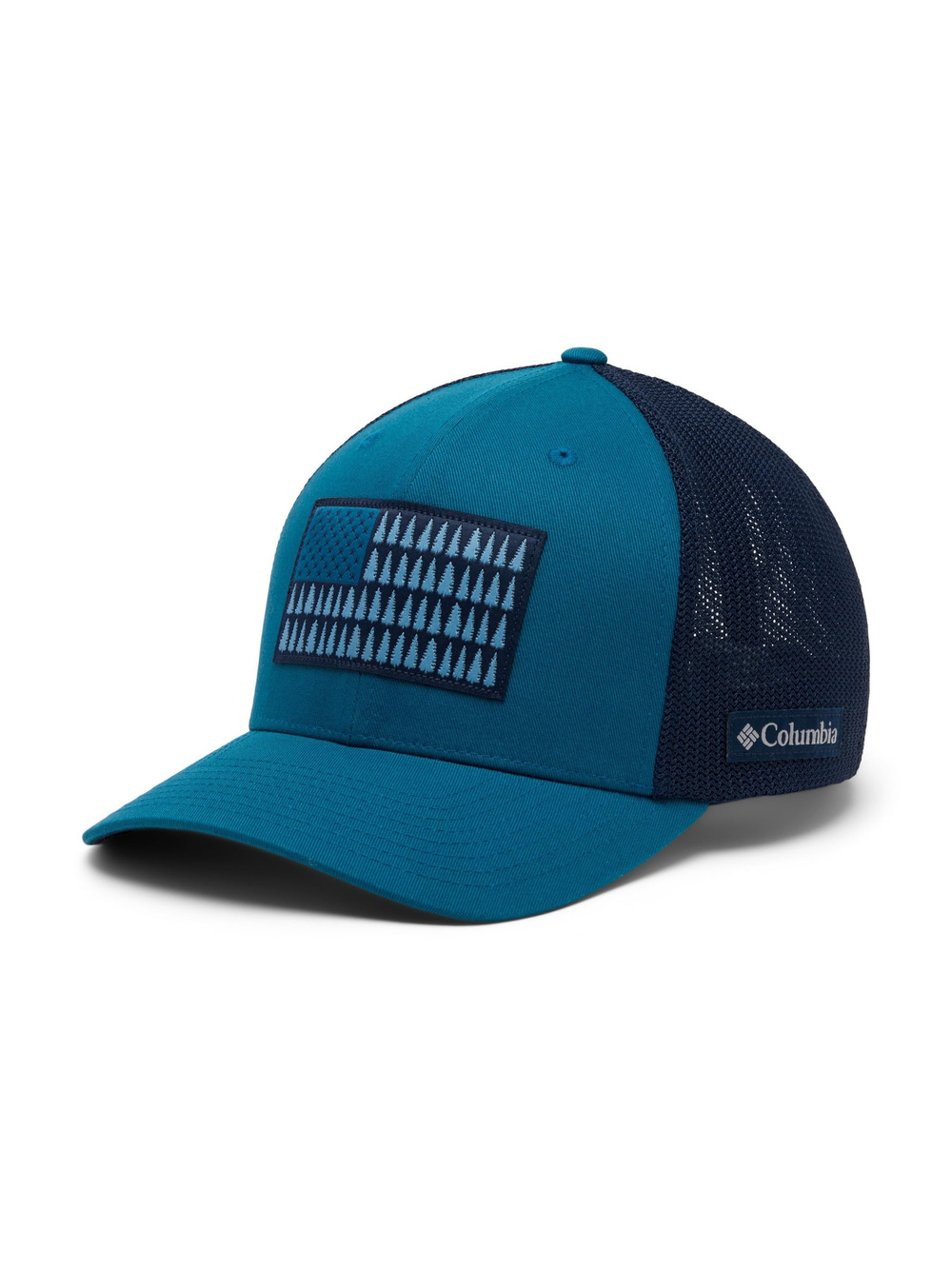 Unisex Adult PFG Logo Mesh Ball Cap | Phoenix Blue, Collegiate Navy | Size S-M